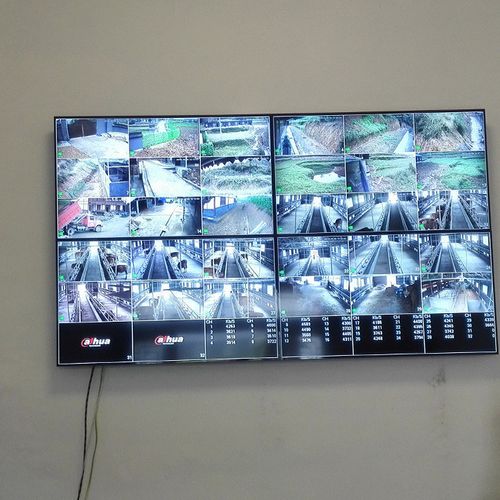 奇美65寸液晶监视器监控展会大屏幕拼接工厂直销拼接屏电视墙